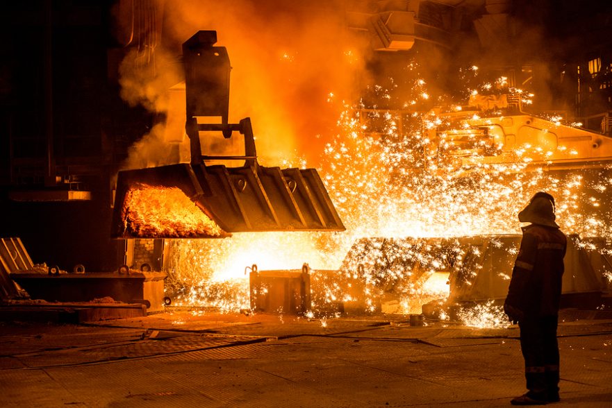rebar Yorkshire steel works